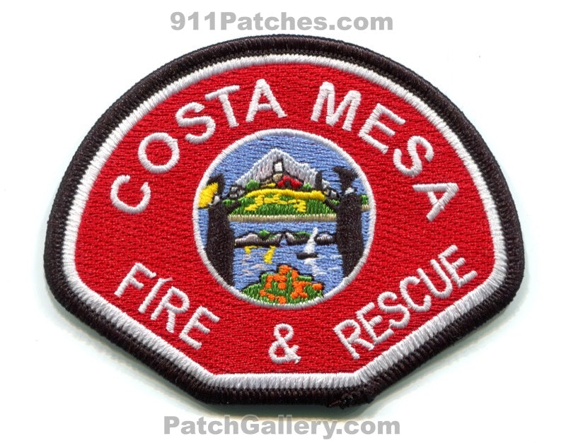Costa Mesa Fire and Rescue Department Patch California CA