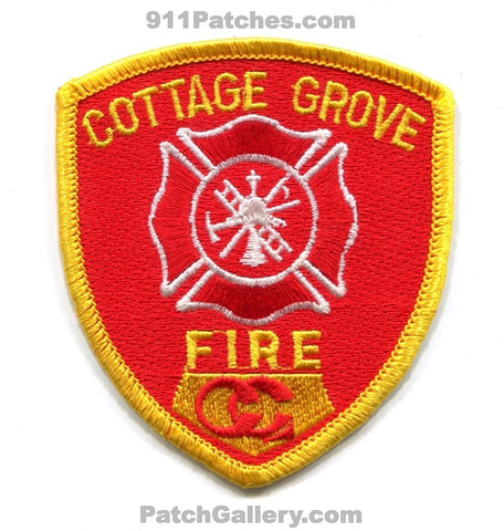 Cottage Grove Fire Department Patch Minnesota MN