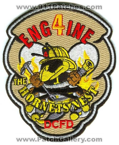 District of Columbia Fire Department DCFD Engine 4 Patch Washington DC