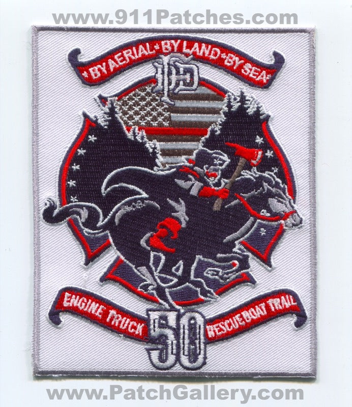 Dallas Fire Department Station 50 Patch Texas TX