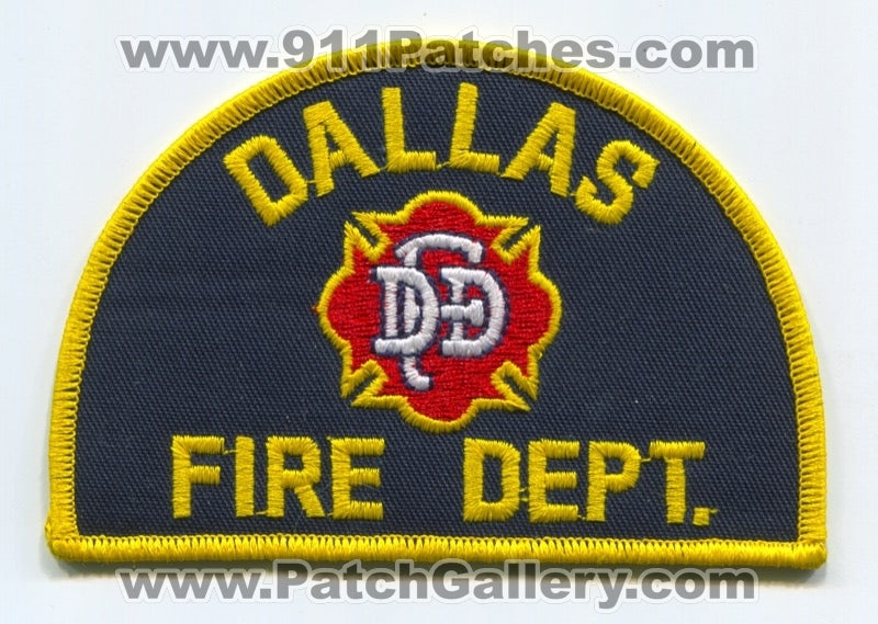 Dallas Fire Department Patch Texas TX