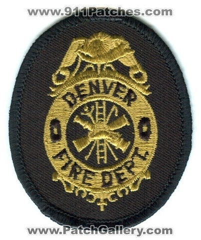 Denver Fire Department Patch Colorado CO