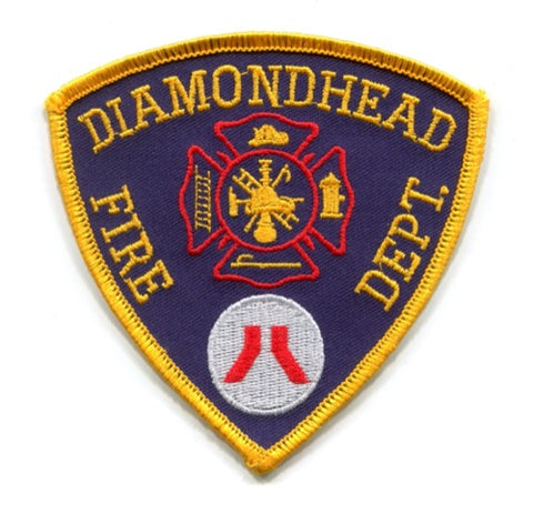 Diamondhead Fire Department Patch Mississippi MS
