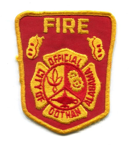 Dothan Fire Department Patch Alabama AL