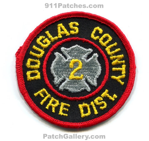 Douglas County Fire District 2 Patch Oregon OR