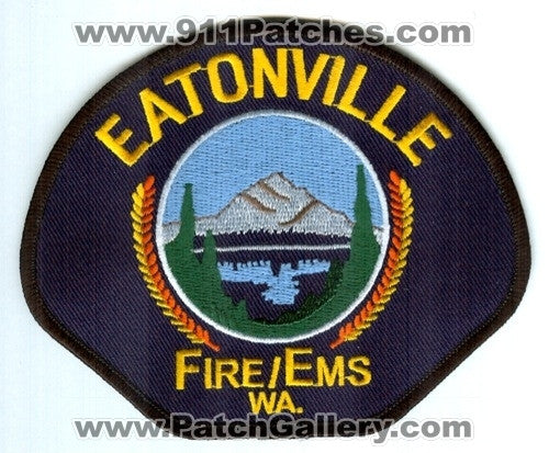 Eatonville Fire EMS Department Patch Washington WA