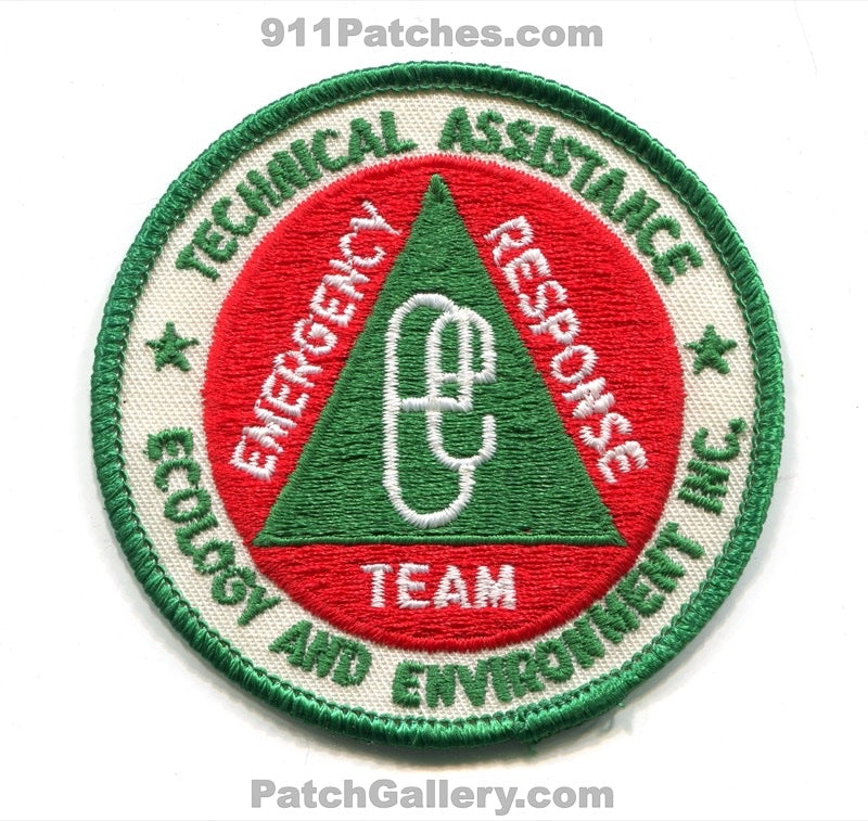 Ecology and Environment Inc Technical Assistance ERT Fire EMS Patch New York NY