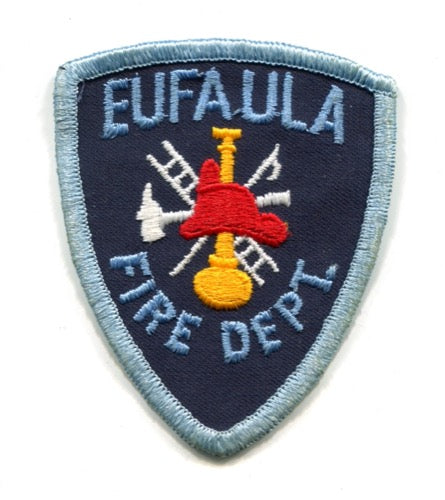 Eufaula Fire Department Patch Alabama AL