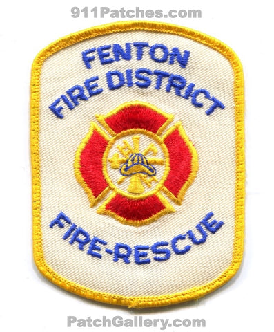 Fenton Fire District Patch Missouri MO