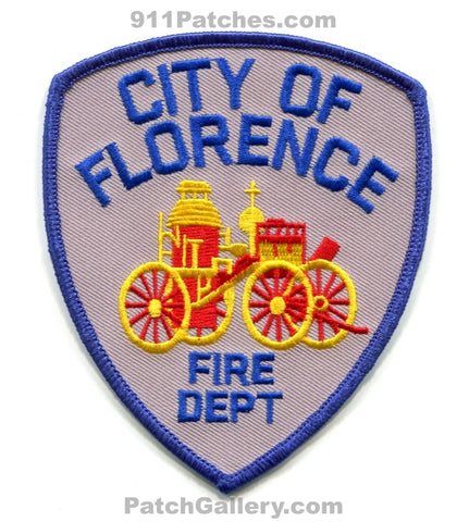 Florence Fire Department Patch Oregon OR