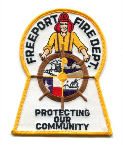 Freeport Fire Department Patch Texas TX