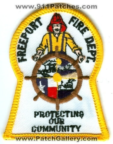 Freeport Fire Department Patch Texas TX
