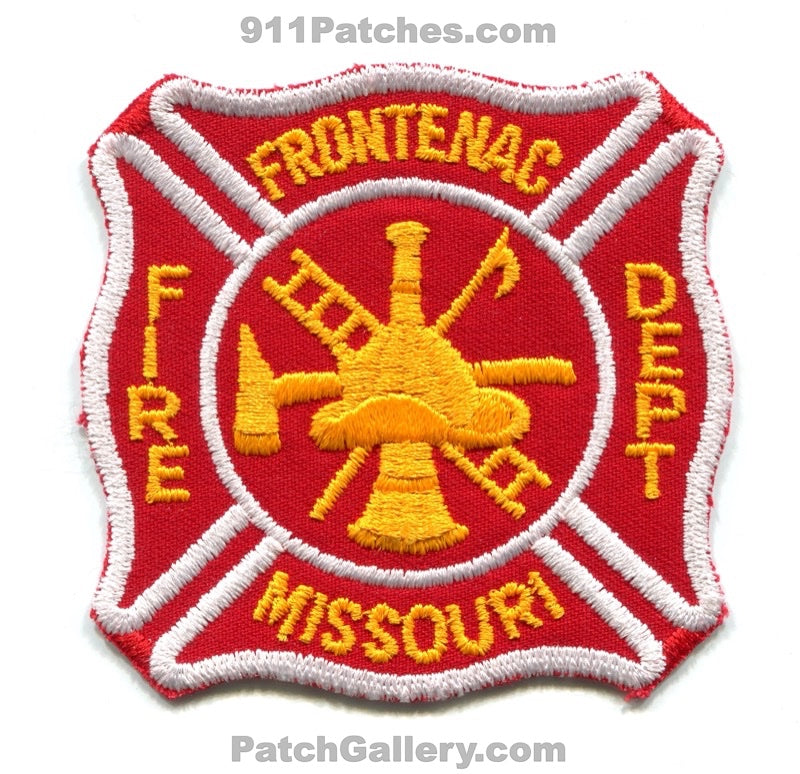 Frontenac Fire Department Patch Missouri MO