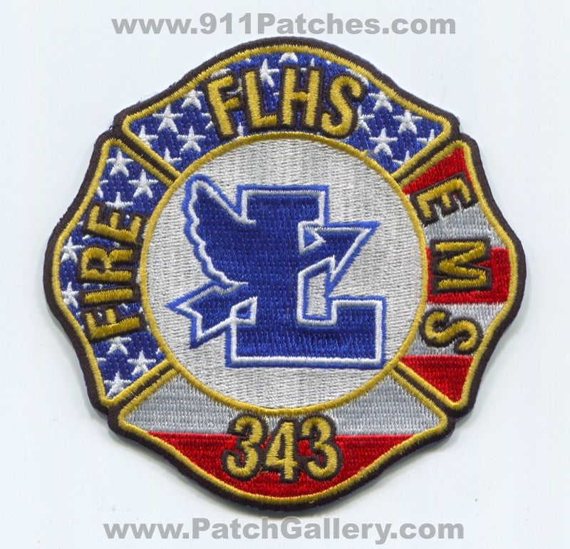 Fort Lauderdale High School Fire EMS Department Patch Florida FL