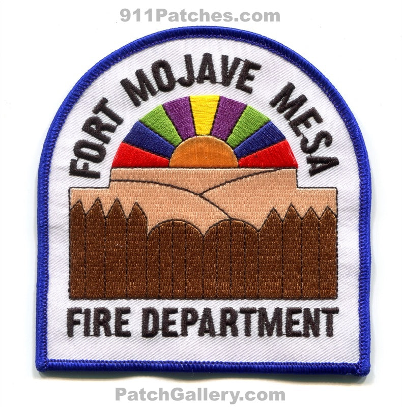 Fort Mojave Mesa Fire Department Patch Arizona AZ