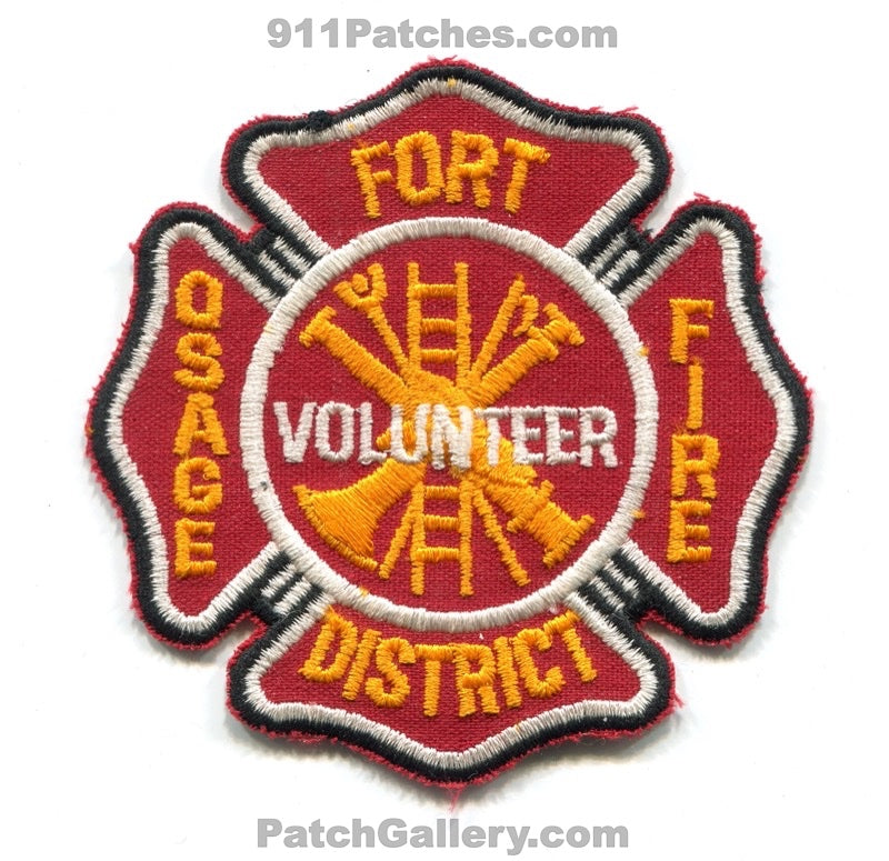 Fort Osage Volunteer Fire District Patch Missouri MO