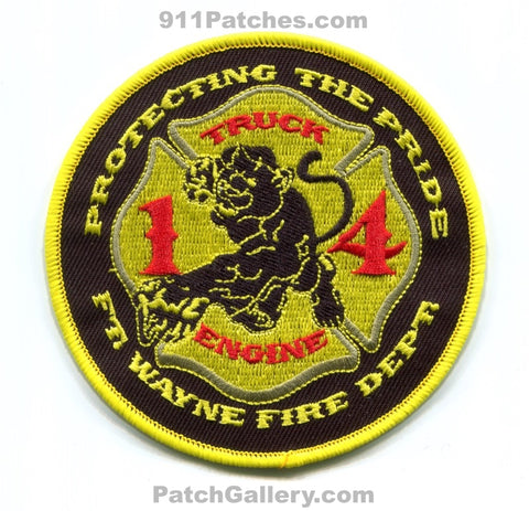 Fort Wayne Fire Department Station 14 Patch Indiana IN