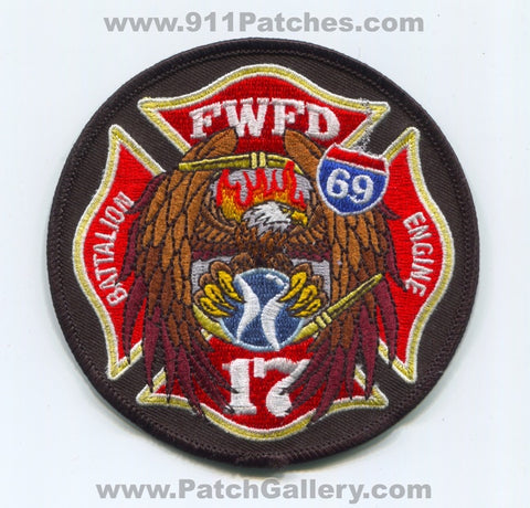 Fort Wayne Fire Department Station 17 Patch Indiana IN