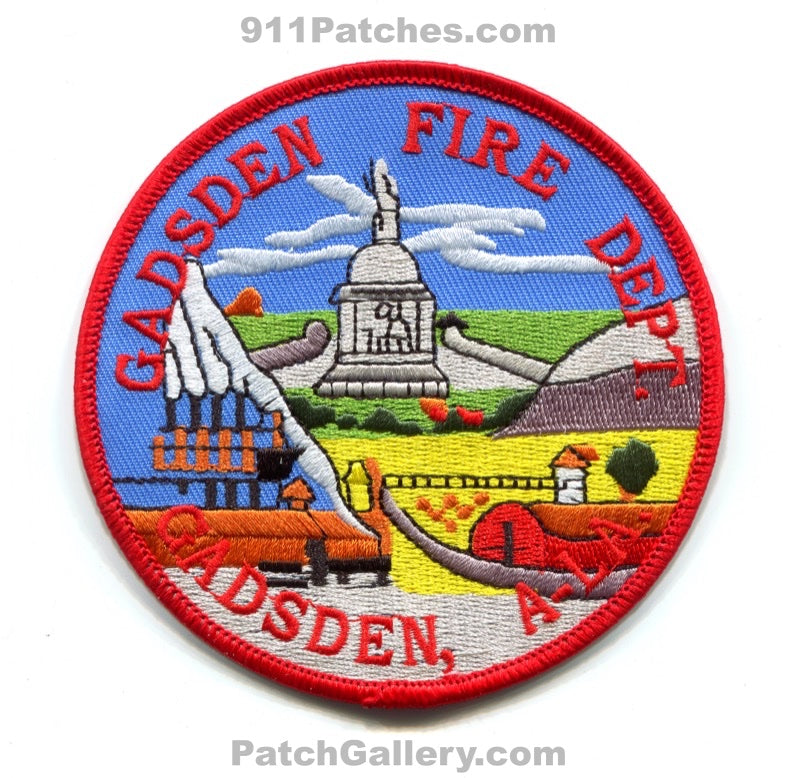 Gadsden Fire Department Patch Alabama AL