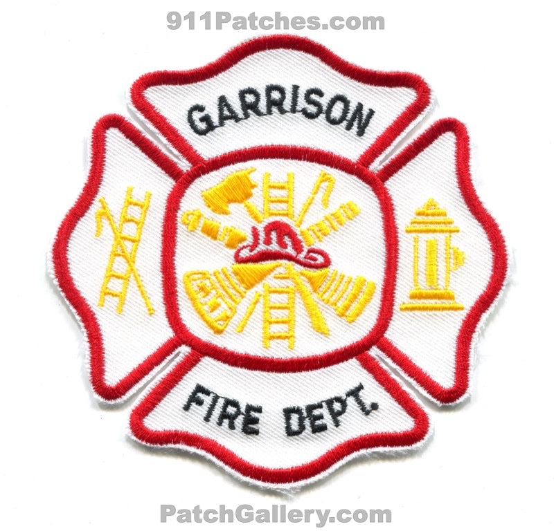 Garrison Fire Department Patch North Dakota ND