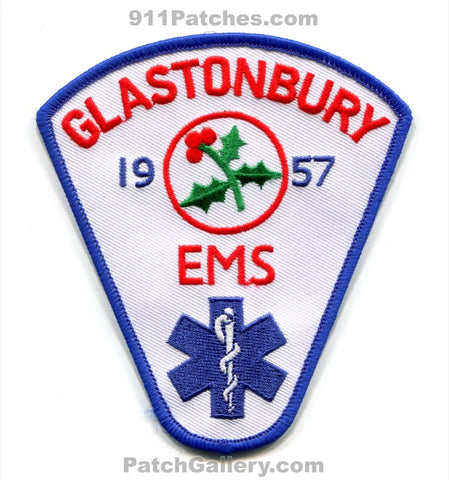 Glastonbury Emergency Medical Services EMS Patch Connecticut CT Fire Rescue