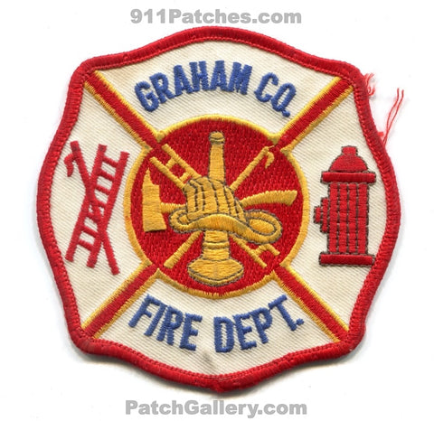 Graham County Fire Department Patch Kansas KS