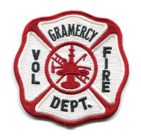 Gramercy Volunteer Fire Department Patch Louisiana LA