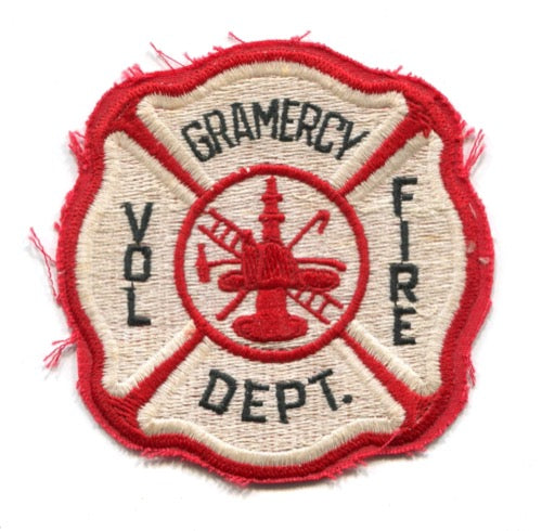 Gramercy Volunteer Fire Department Patch Louisiana LA