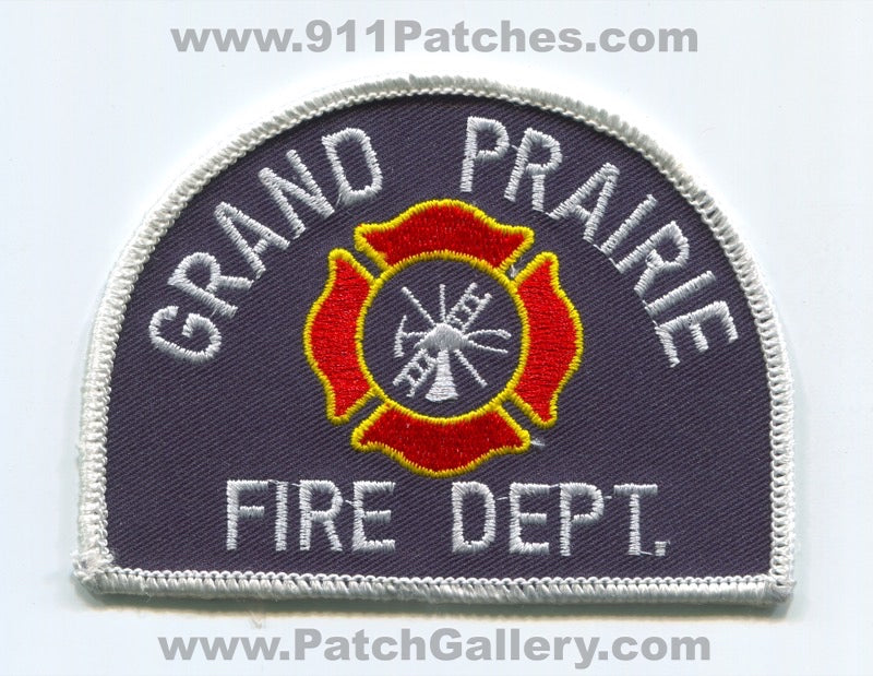 Grand Prairie Fire Department Patch Texas TX