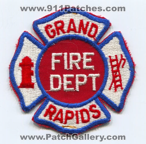 Grand Rapids Fire Department Patch Michigan MI