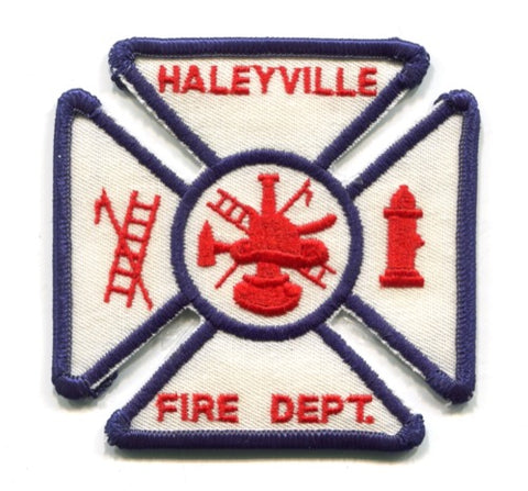 Haleyville Fire Department Patch Alabama AL