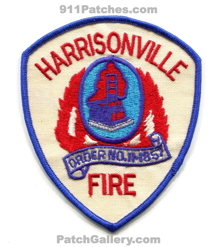 Harrisonville Fire Department Patch Missouri MO