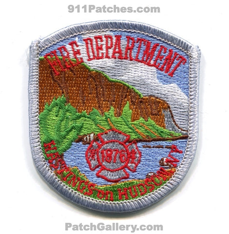 Hastings on Hudson Fire Department Patch New York NY