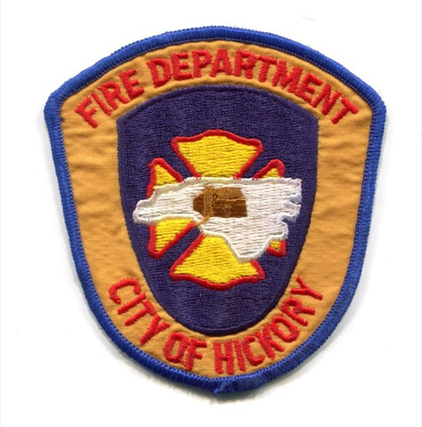 Hickory Fire Department Patch North Carolina NC