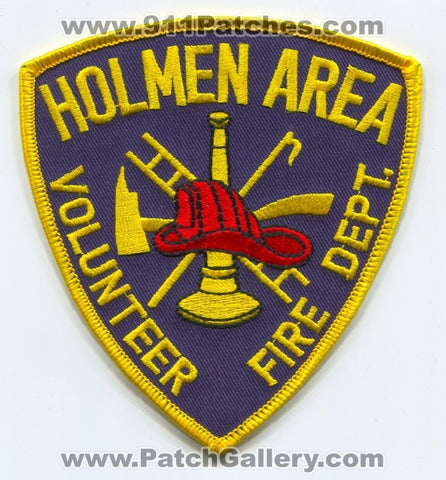 Holmen Area Volunteer Fire Department Patch Wisconsin WI