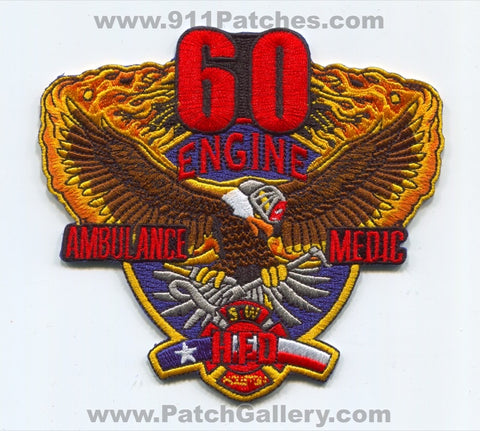 Houston Fire Department Station 60 Patch Texas TX