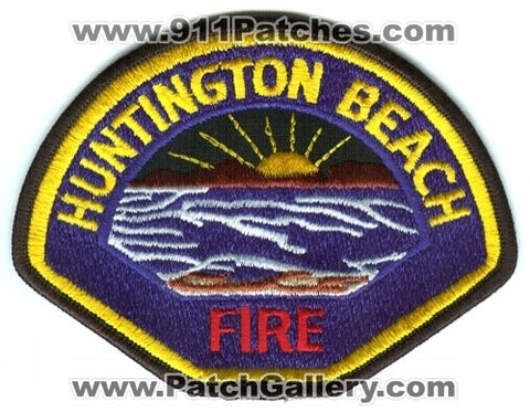 Huntington Beach Fire Department Patch California CA v2