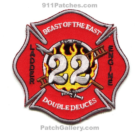 Indianapolis Fire Department Station 22 Patch Indiana IN