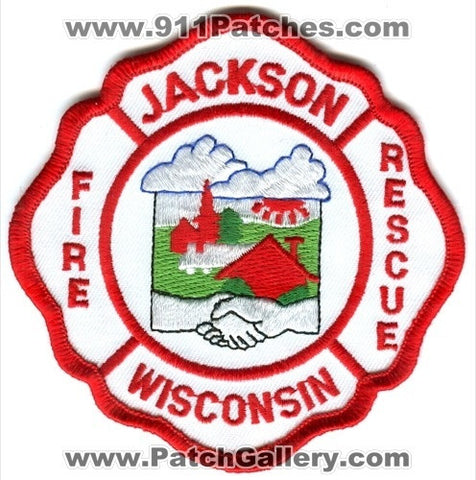 Jackson Fire Rescue Department Patch Wisconsin WI