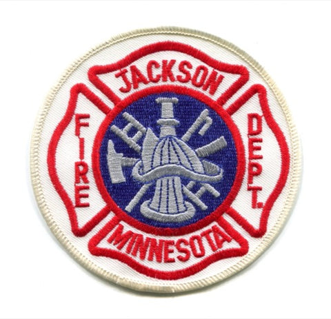 Jackson Fire Department Patch Minnesota MN