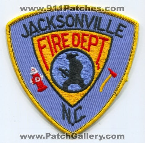 Jacksonville Fire Department Patch North Carolina NC