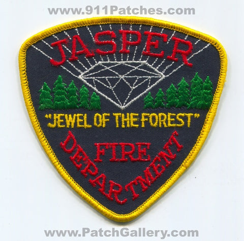 Jasper Fire Department Patch Texas TX