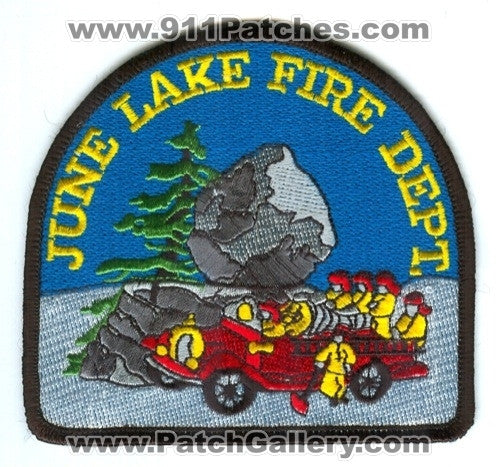 June Lake Fire Department Patch California CA