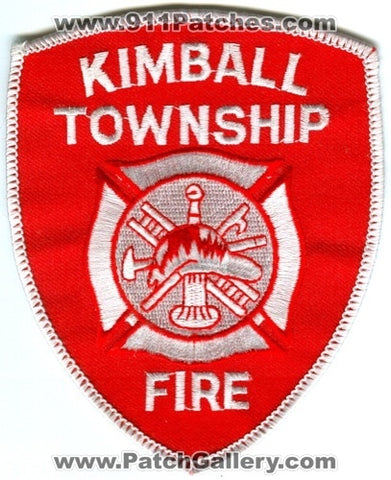 Kimball Township Fire Department Patch Michigan MI