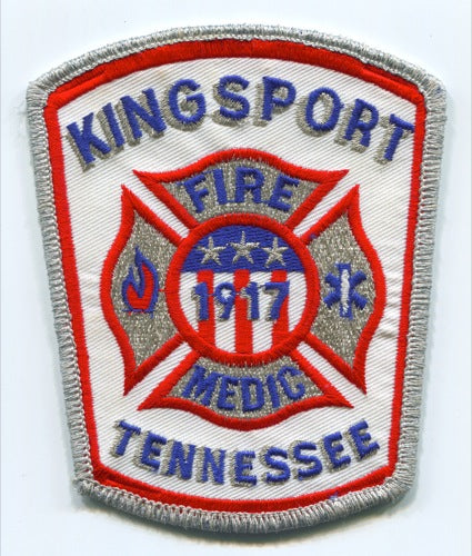 Kingsport Fire Department Medic Patch Tennessee TN