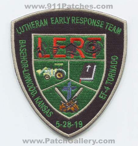 Lutheran Early Response Team LERT Basehor Linwood Tornado EMS Patch Kansas KS