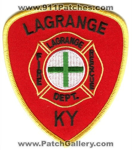 La Grange Fire Rescue Department Patch Kentucky KY