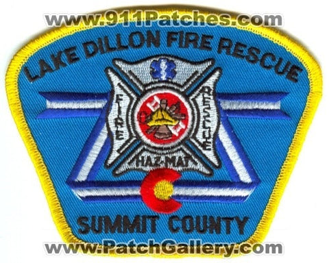 Lake Dillon Fire Rescue Department Patch Colorado CO