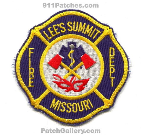 Lees Summit Fire Department Patch Missouri MO