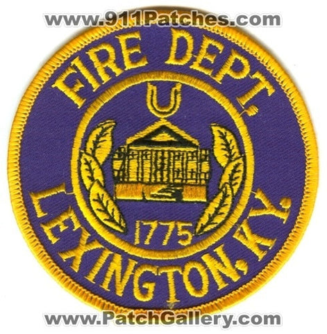 Lexington Fire Department Patch Kentucky KY